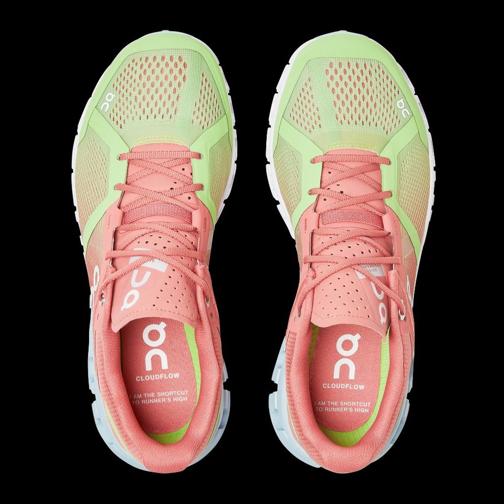 Women's ON CLOUD Cloudflow, COLOR: Guava - Dustrose, SIZE: 8 LIGHTLY WORN w/BOX